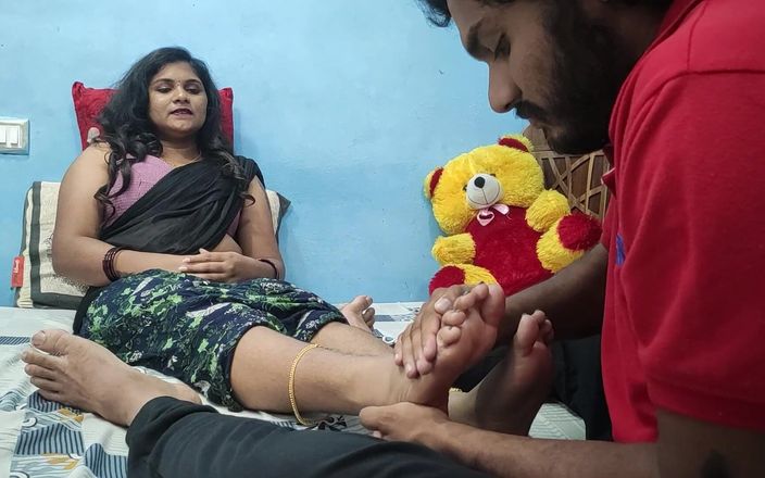 Vaigavarun Feet romance: Mát-xa chân
