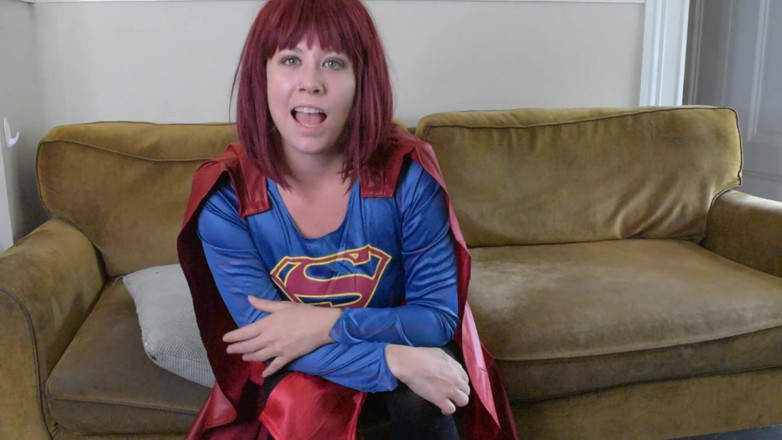Deanna deadly: Evil supergirl melted after trying to seduce you pantyhose pov...