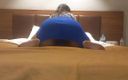 Sameer Phunk: Толстушка в синем нижнем белье играет, показывает свою огромную задницу и сиськи индийской пухлой бхабхи в синем нижнем белье