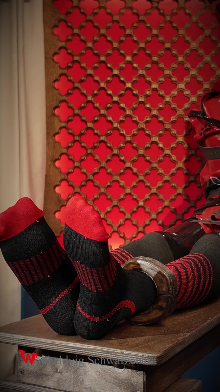 Wanheldvig: Slave Drone Tickling Session Silicone Suit, Socks &amp; Merciless Sole Play