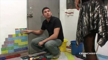 Shemale videos: Crossedressed boy fucked by Arab straight