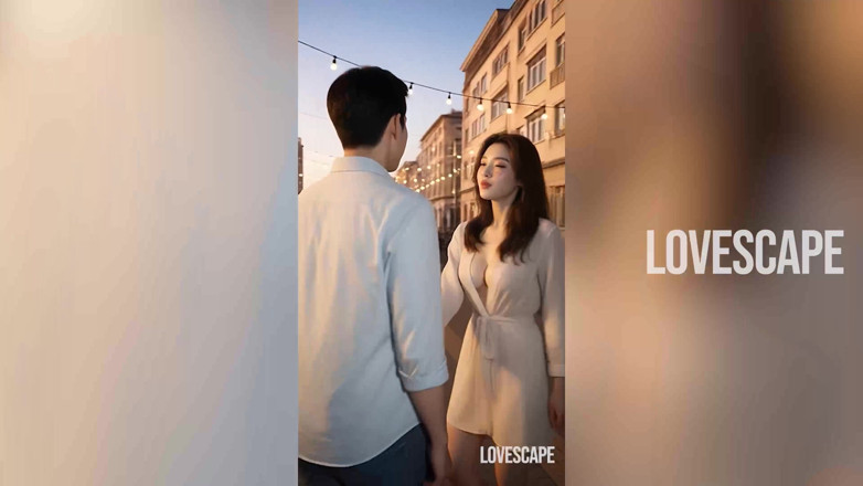 Lovescape: Stay with Me - Sweet Asian Angel Becomes Valentine’s Day Nympho...