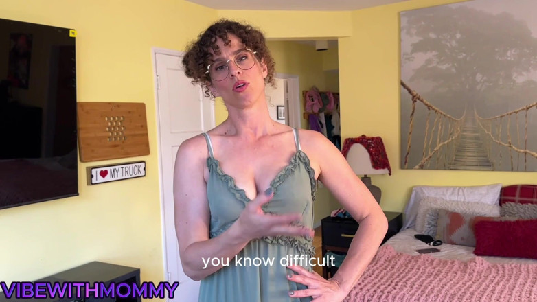VibeWithMommy: Foot Job in Stockings
