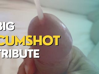 Me and myself on paradise: Big Cumshot tribute in the morning
