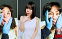 Japan Fetish Fusion: Ansiktsfetisch: upprörd sötnos och smutsig samtalsupplevelse