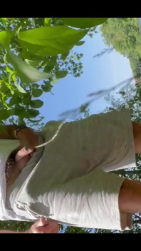 Pissing at the Lake