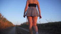 Teasecombo 4K: Peeking on Hot Asian Girl Flashing Panties Under Skirt Fantasy