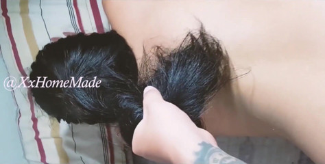 XxHomeMade: dogi stail men jab main uski svadisht gand taiyaar karta...
