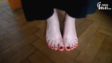 Czech Soles - foot fetish content: Naughty Anna and her sexy feet