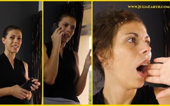 Un futai dur în față al lui Julia îl salvează pe Alex de la încetinirea muncii. Muie regală: utilizare. Episodul 029.