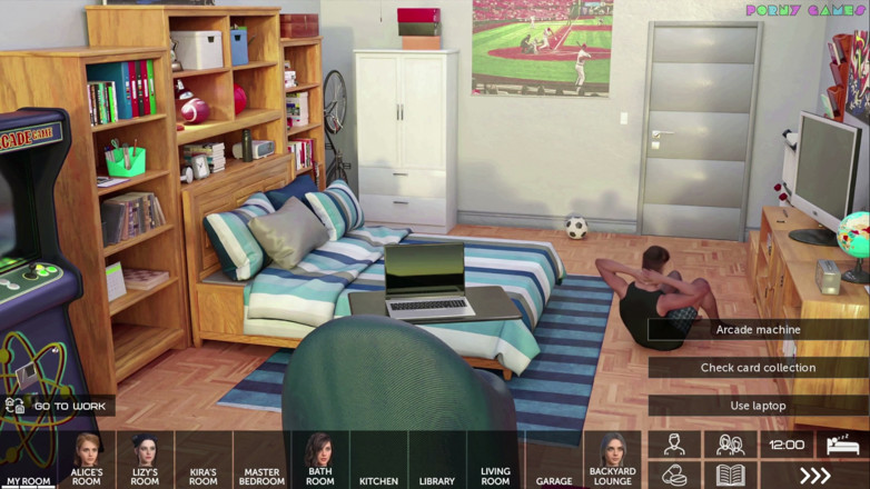 Porny Games: Pill King by Effx Games - Stepsis Wants to Practice Naked 19