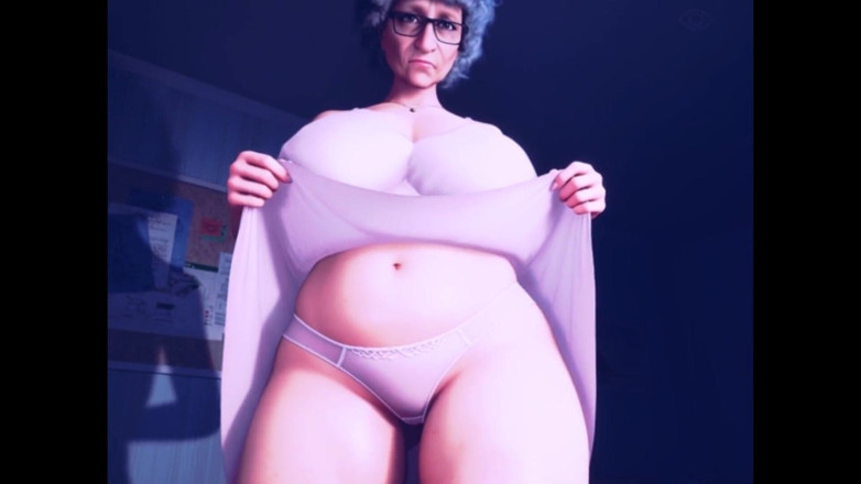 Denis animation: 74 saal puraane bare gadha naani fucks