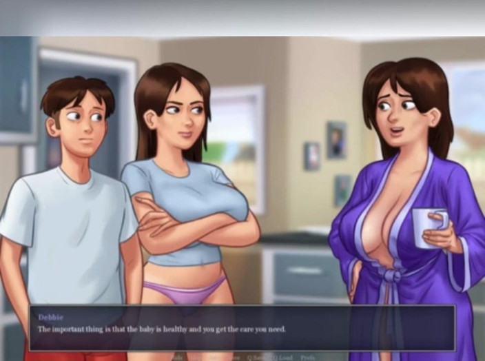3DXXXTEEN2 Cartoon: Biraz süt al, biraz süt ver. 3 boyutlu porno çizgi film seks