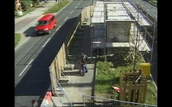 Amateur MILF Fucked in Construction Site and Cum on Big Tits by Huge Cock