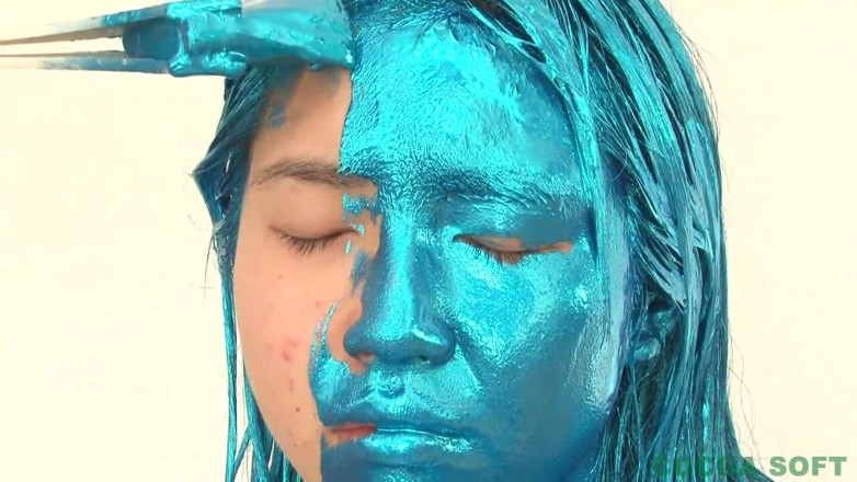 Cocoa Soft: Metallic blue