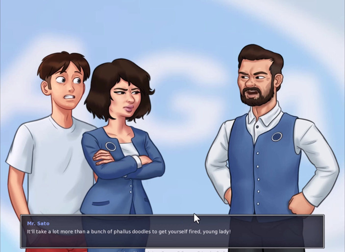 Johannes Gaming: Letní sága - sání prsou Jenny