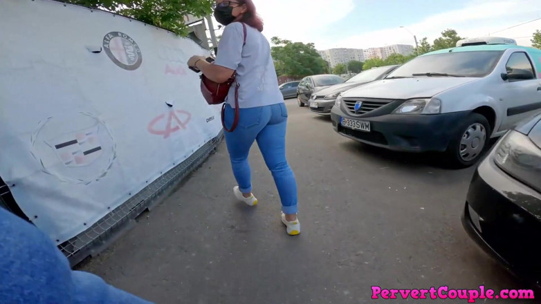 Pervert Couple: Si Dia mengongkek saya dengan kasar dalam pantat saya membentangkan...