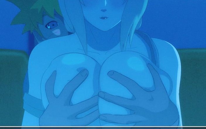 Miss Kitty 2K: Viviendo con Tsunade - ep 10 - masaje de tetas tsunade por misskitty2k