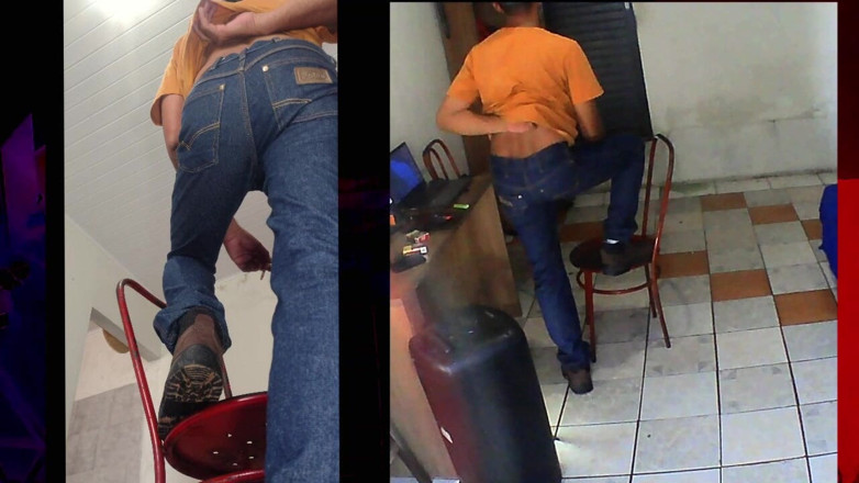 Stink HairyMale: Ass Pulsating, Jeans Cumming, Time to Relax