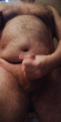 Wanking in My White Fruit of the Loom Briefs UK Hairy Stepdaddy Bear