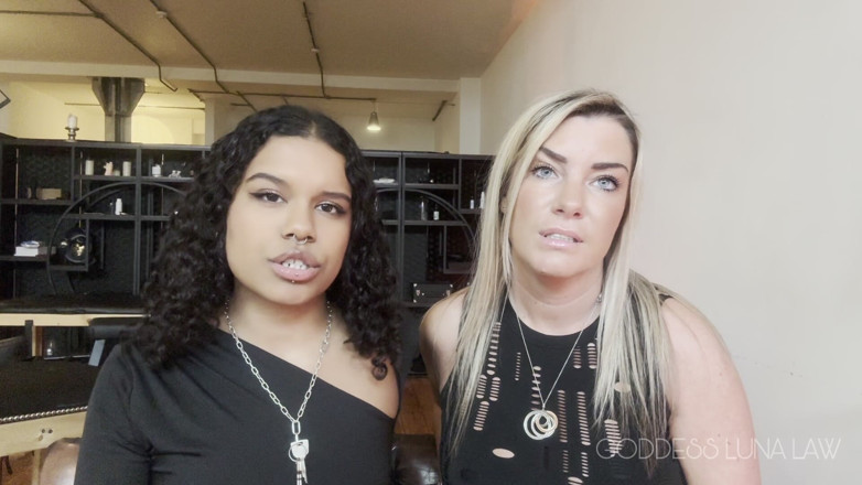 Goddess Luna Law: Transformation de tapette en POV