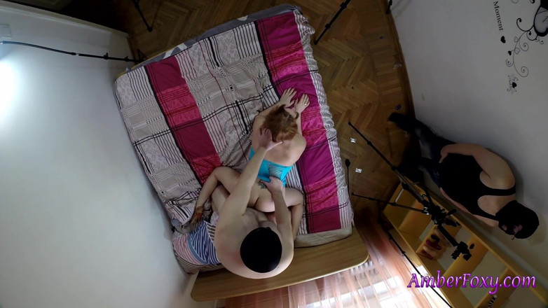Amber Foxy: Behind the scenes with a sexy and horny mature