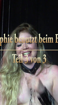 Studentka Sophie použila tvrdé bondage šukání - část 3