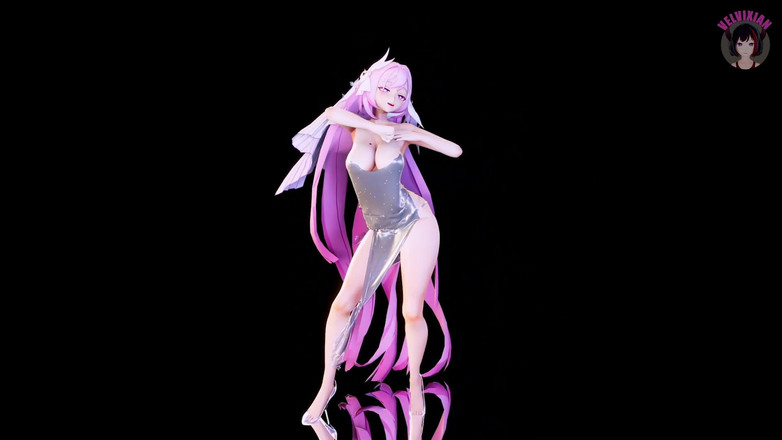 Velvixian: Alicia - menari dengan gaun seksi