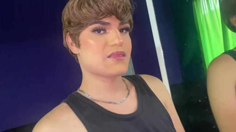 Tomas Styl: Femboy Ken Waits for His Boyfriend to Go Out to...