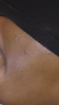 Ebony Blows Big White Cock and Swallow Sperm