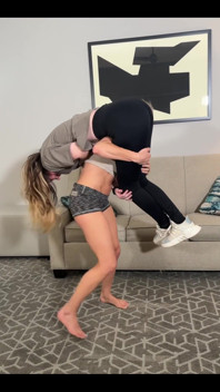 Lifting and Spanking London Evans After My Shoot
