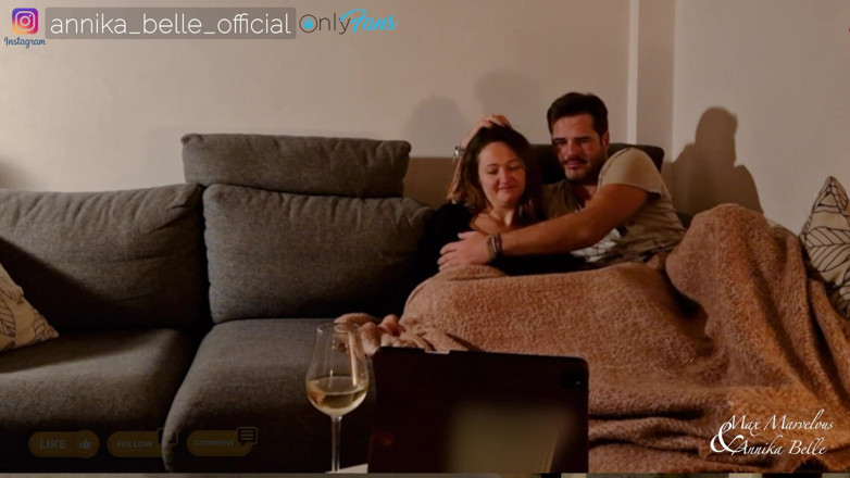 Max and Annika: Foreplay Leads to Sensual Sex and Shredding the Couch While...
