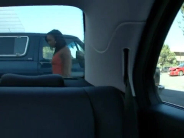 Just Great Ass: Ebony bitch with big ass rides a white cock in...