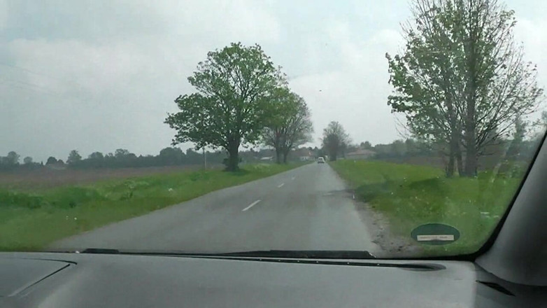 Yvette xtreme: Barefoot car driving