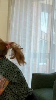 Snobby Bitch Made to Get on Knees, Beg, Take Big Cock