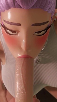 Fortnite Rumi, pipe baveuse, règle 34, animation 3D