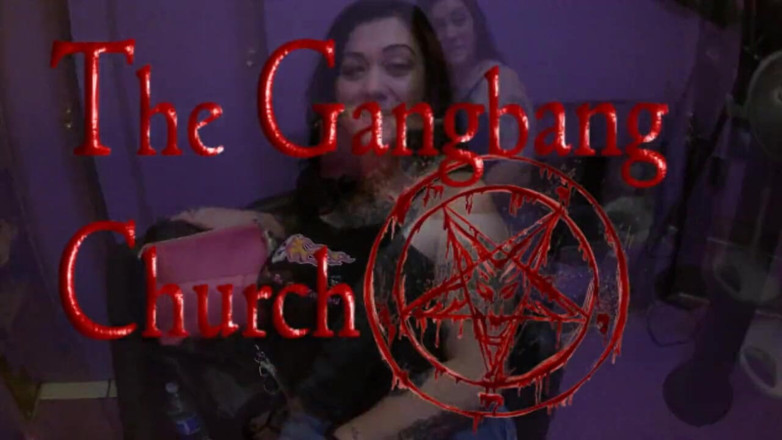 The Gangbang Church: El primer gangbang de la chica mala Lynn en la...