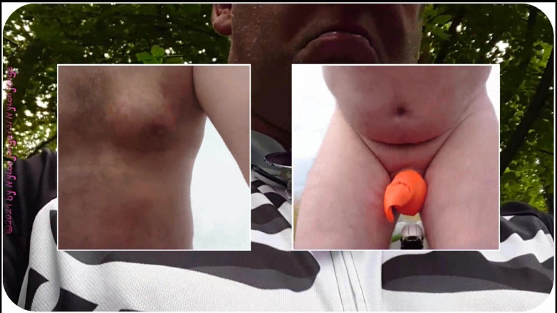 Carmen_Nylonjunge: Video collage of a bike tour without 2 ** Outdoor **