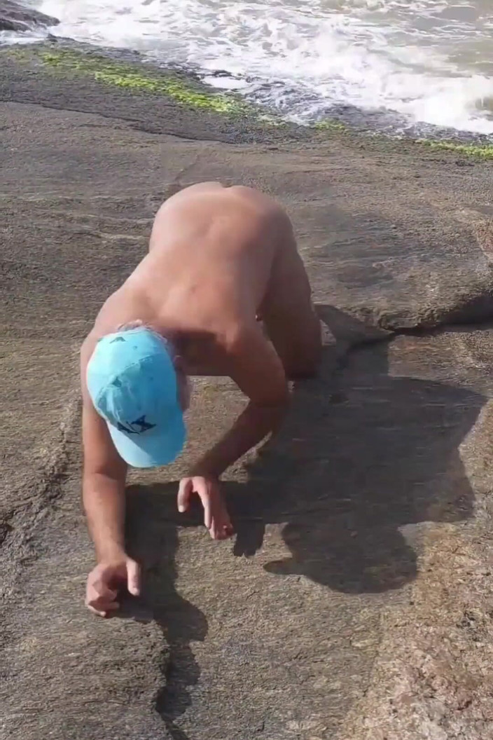 Ladysilvas: Ladysilva schwul nackt am strand, was für ein heißer arsch