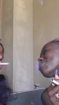Ebony Girls Smoking