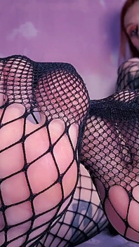 Picioare ciorapi de plasă
