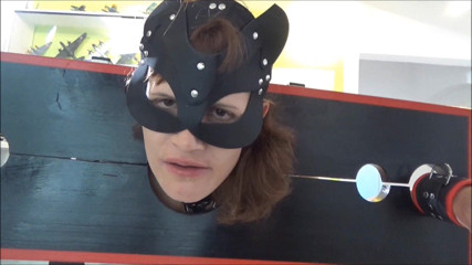 Sex and BDSM Slaves by her Master: Slave used hard in the pillory part 2