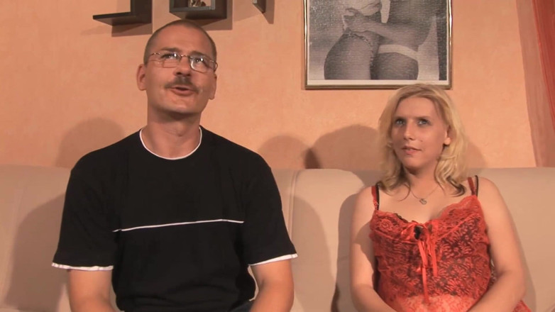 Backdoor Films: Casting babe gets fucked on the couch