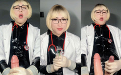 Clinical Kinks: Masturbation & Anal in the Latex Doctor’s Lab