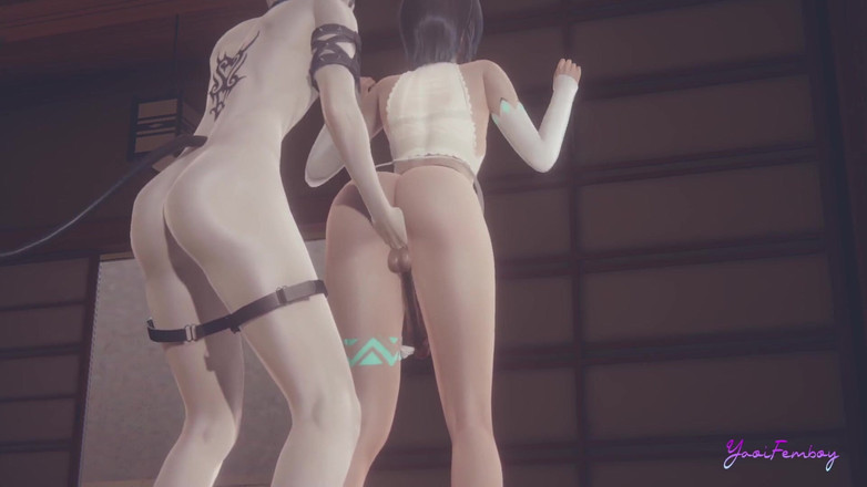 Yaoitube: Genshin Impact Yaoi - Venti Arcont dedeándose (sin censura)