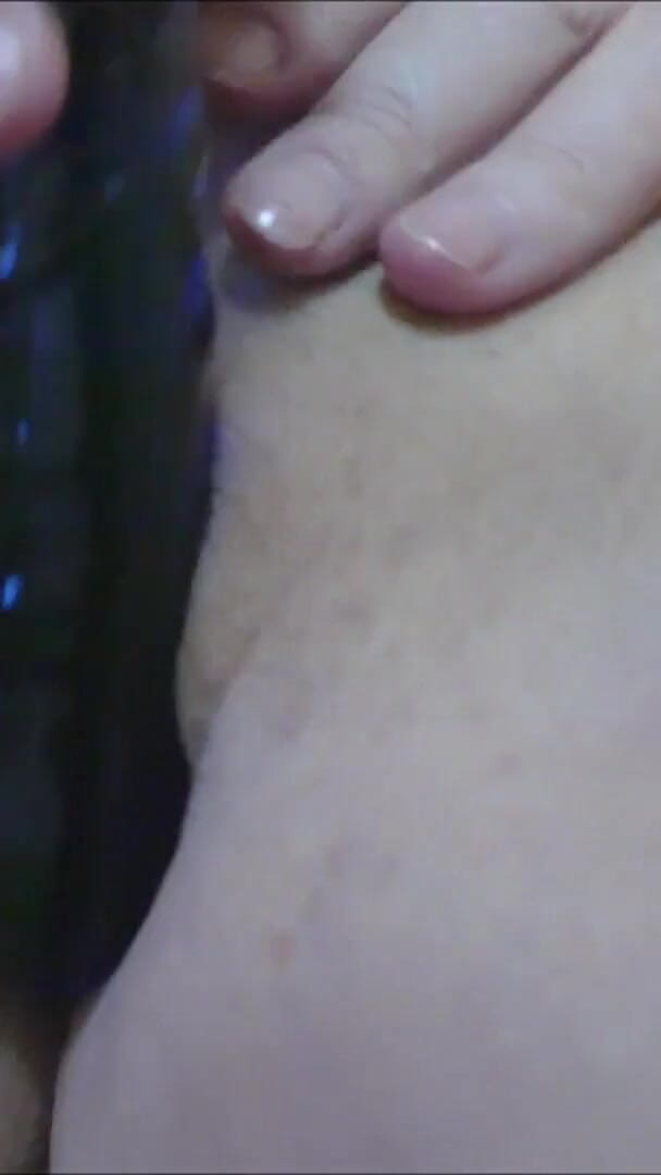 Slurping Squelchy Glass Toy Fucking in Crotchless Stockings (Natalie K)