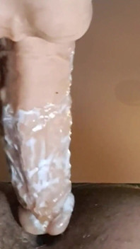 Masturbating with Dildo 2