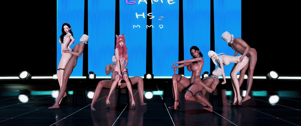 MikuMotion: [mmd] Brave Girls – Rollin' Four People; Nackttanz; Tanzsex; Schwarze Strümpfe; ;...