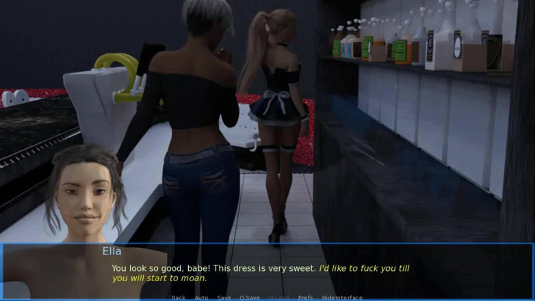 Dirty GamesXxX: Liza's story: night club full with horny lesbians - ep. 17