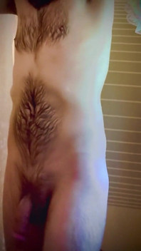 Nude Guy with Big Cock in the Shower